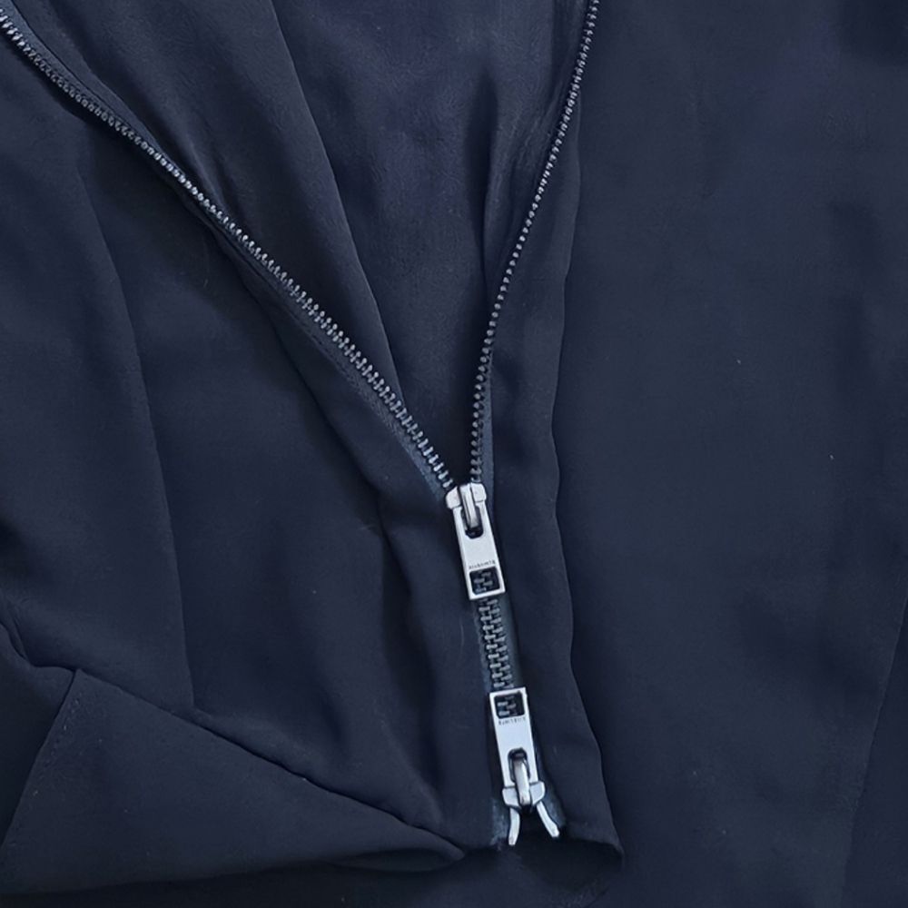 AllSaints Silk Abi Sleeveless Drape Top - Picture 3 of 5